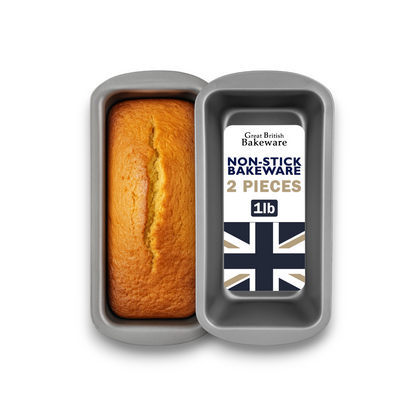 Non-Stick Loaf Tin, 1lb (2 piece) - Premium Kitchen from Chabrias Ltd - Just £10.99! Shop now at Chabrias Ltd