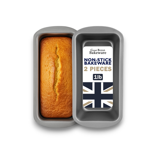 Non-Stick Loaf Tin, 1lb (2 piece) - Premium Kitchen from Chabrias Ltd - Just £10.99! Shop now at Chabrias Ltd