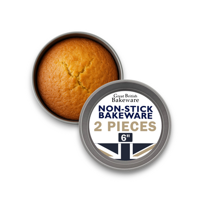 Non-Stick Sandwich Cake Tin, 6" (2 piece) - Premium Kitchen from Chabrias Ltd - Just £8.99! Shop now at Chabrias Ltd