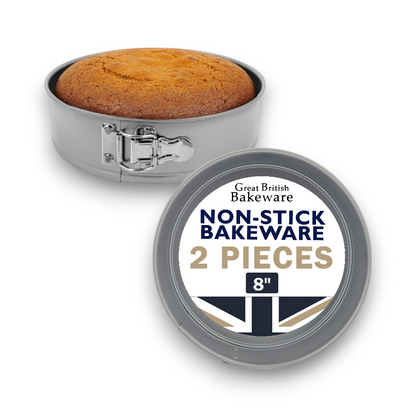 Non-Stick Springform Sandwich Cake Tin, 20cm (2 piece) - Premium Kitchen from Chabrias Ltd - Just £13.99! Shop now at Chabrias Ltd