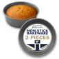 Non-Stick Round Cake Tin, Deep 23cm (2 piece) - Premium Kitchen from Chabrias Ltd - Just £11.99! Shop now at Chabrias Ltd