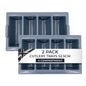 Chabrias Ltd Durable 4 Compartment GN 1/1 Cutlery Tray - Restaurant Grade, Easy-to-Clean Organizer,Efficient Kitchen Storage in Restaurants, Schools, and Commercial Use