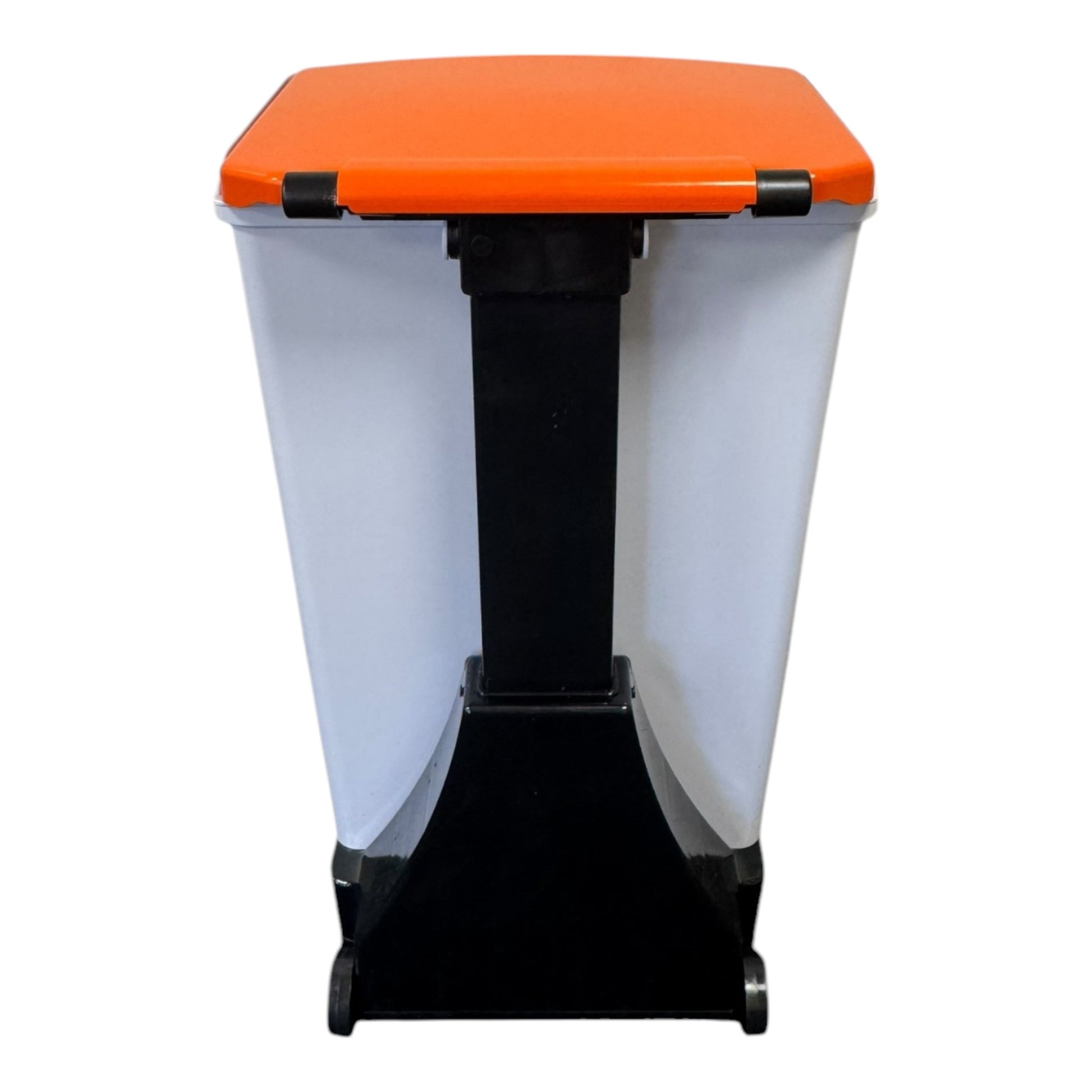 Plastic Fire Retardant Sack Holder, Orange Lid, 70L - Premium Bins from Chabrias Ltd - Just £174.99! Shop now at Chabrias Ltd