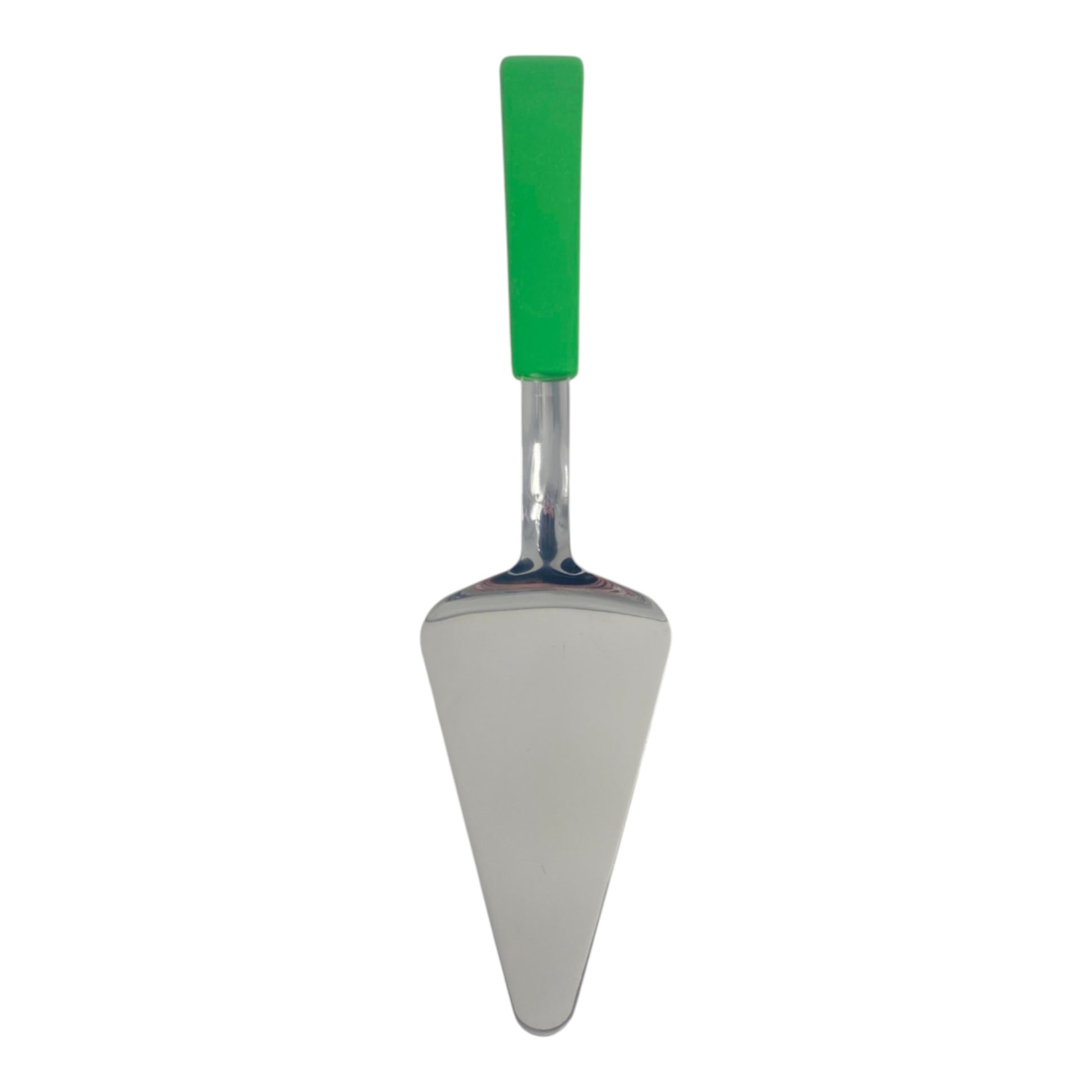 Le Buffet Cake & Pie Server – Stainless Steel with Heat-Resistant Handle (Green) - Premium Kitchen from Chabrias Ltd - Just £7.99! Shop now at Chabrias Ltd