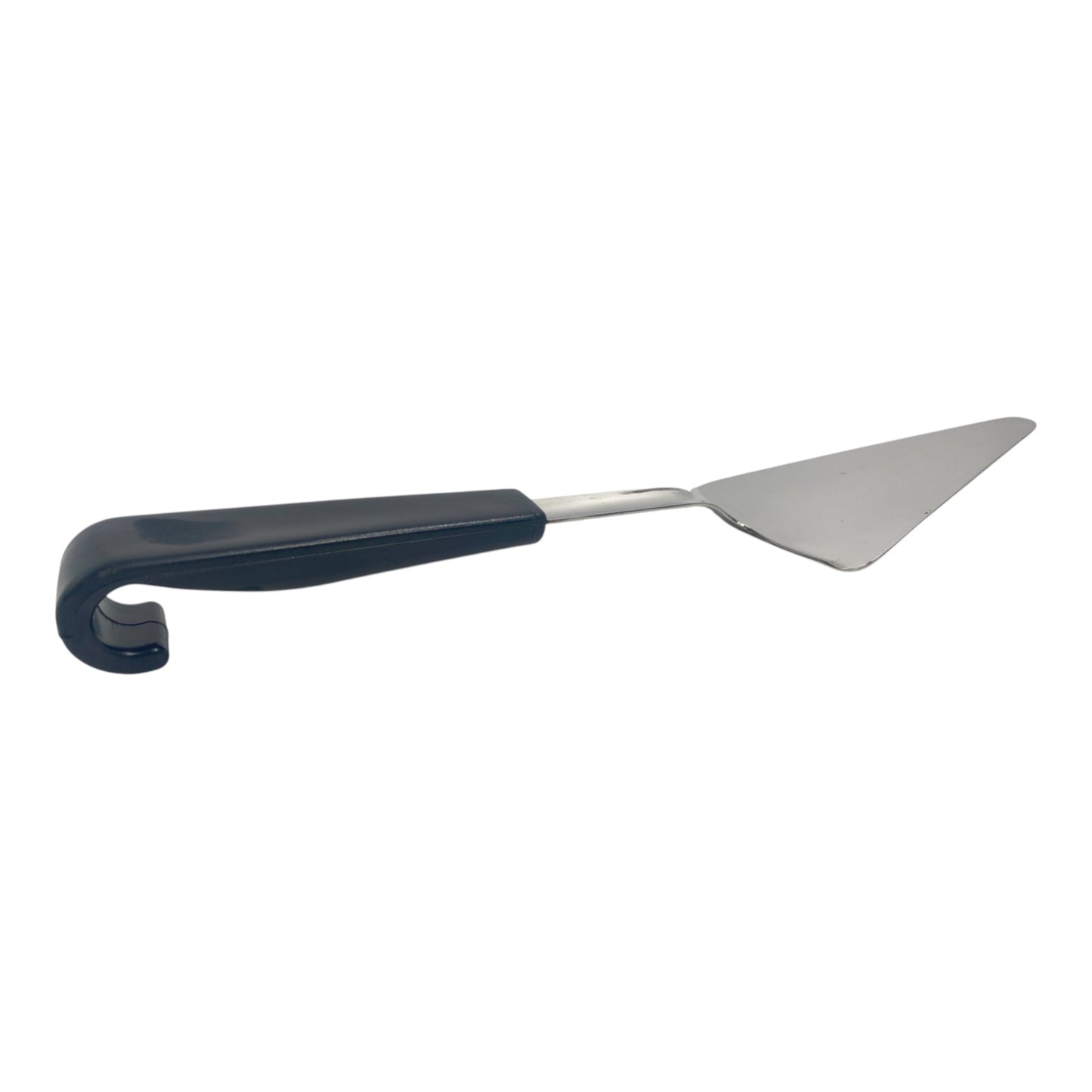 Le Buffet Cake & Pie Server – Stainless Steel with Heat-Resistant Handle (Black) - Premium Kitchen from Chabrias Ltd - Just £7.99! Shop now at Chabrias Ltd