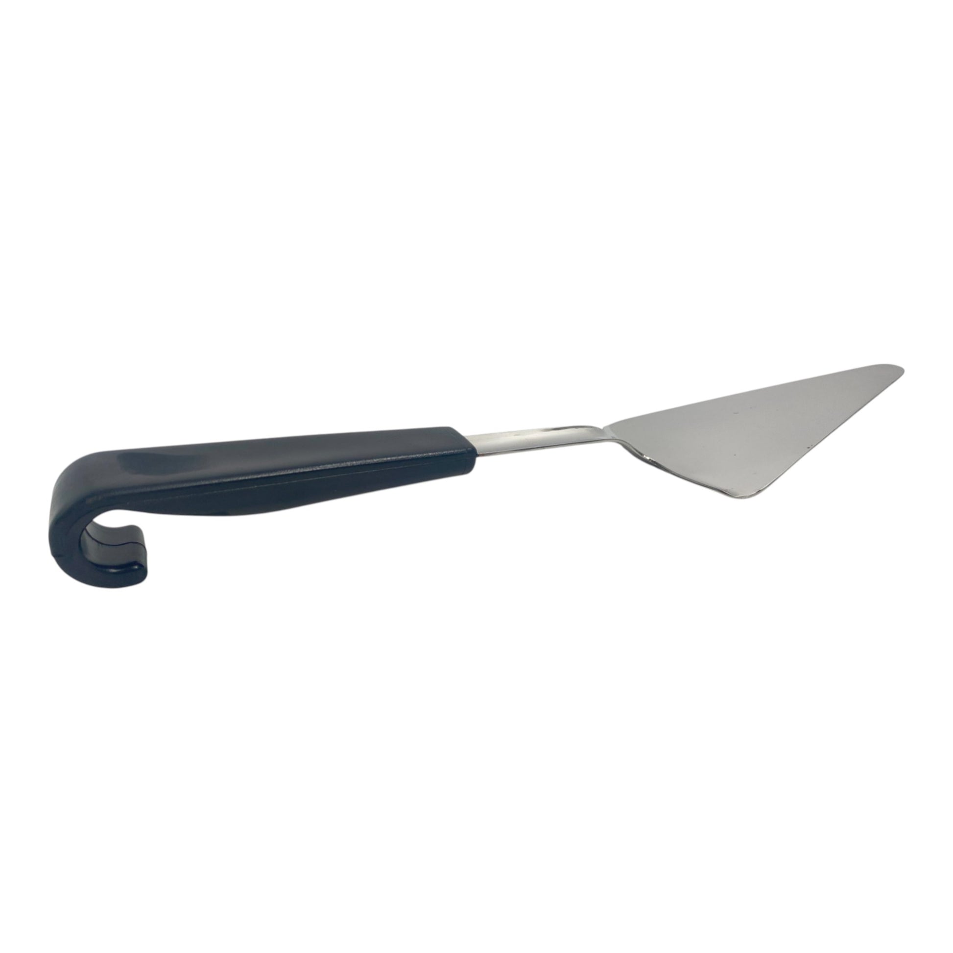 Le Buffet Cake & Pie Server – Stainless Steel with Heat-Resistant Handle (Black) - Premium Kitchen from Chabrias Ltd - Just £7.99! Shop now at Chabrias Ltd