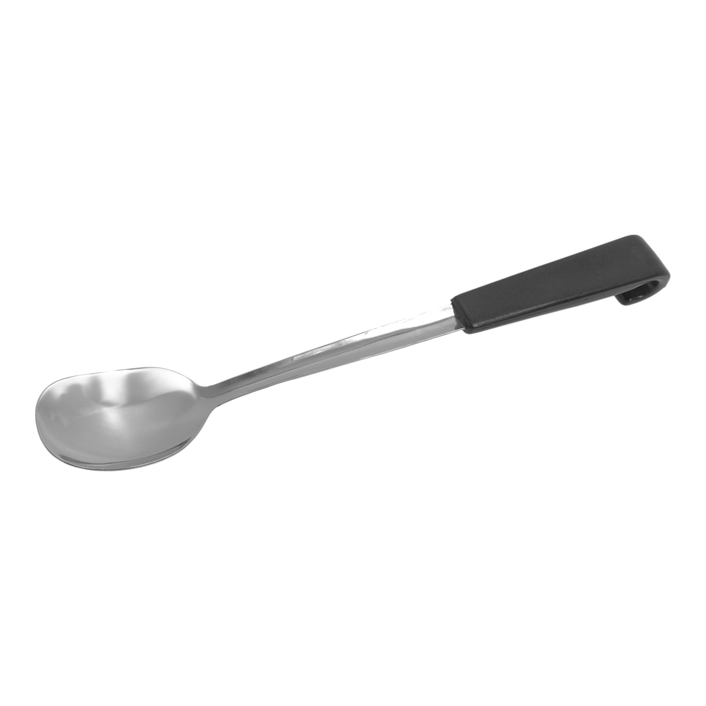 Le Buffet Solid Salad Serving Spoon – Stainless Steel with Heat-Resistant Handle (Black) - Premium Kitchen from Chabrias Ltd - Just £7.99! Shop now at Chabrias Ltd