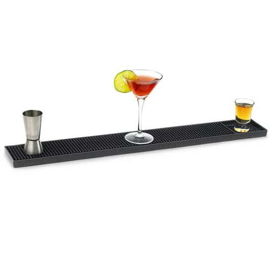 Bar Runner, Black, Large - Premium Home from Chabrias Ltd - Just £9.99! Shop now at Chabrias Ltd