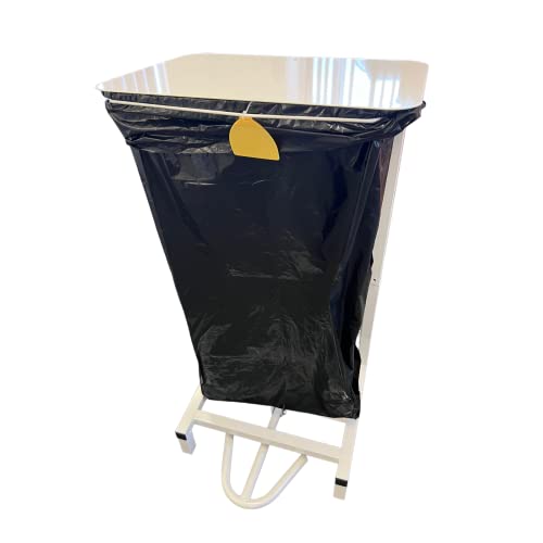 Professional Hygienic Free Standing Sack Holder, White - Premium Bins from Chabrias Ltd - Just £52.24! Shop now at Chabrias Ltd