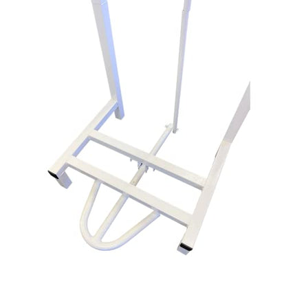 Chabrias Ltd Professional Hygienic White Free Standing Sack Holder & School Bin, Metal, 81x43x44cm - Premium BISS from Chabrias Ltd - Just £54.99! Shop now at Chabrias Ltd