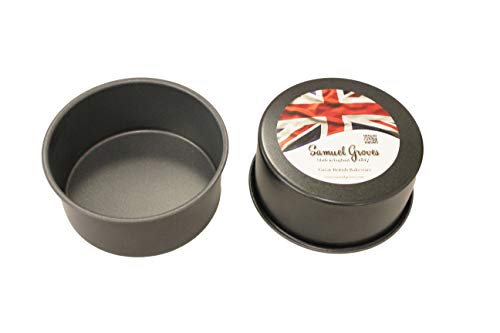 6" Deep Round Cake Tin Twin Pack 15 x 7cm 2 coat - Premium Great British Bakeware from Chabrias Ltd - Just £9.99! Shop now at Chabrias Ltd