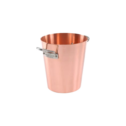 4.5L Copper Tapered Champagne Bucket - Premium  from Chabrias - Just £315! Shop now at Chabrias Ltd