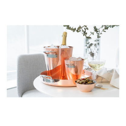 Copper Barware Tapered Bar Set - Premium  from Chabrias - Just £715! Shop now at Chabrias Ltd