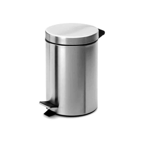 5 Litre Pedal Operated Bin Stainless Steel