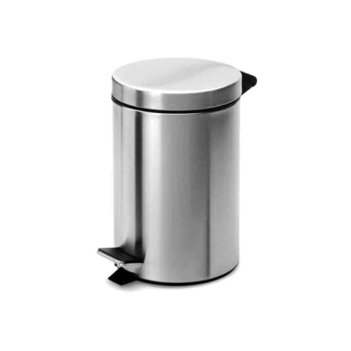 20L Mirror Stainless Steel Pedal Bin with Galvanised Liner