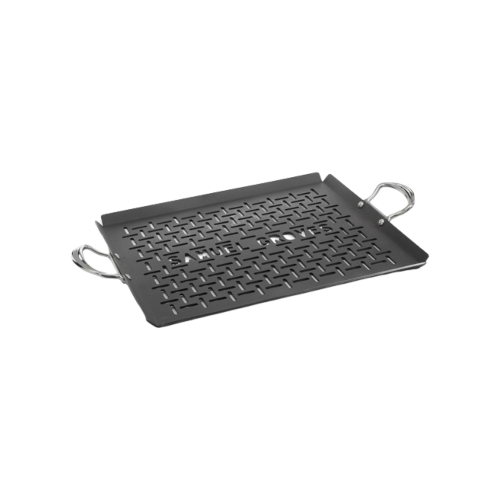 Seasoned Carbon Steel BBQ Grill