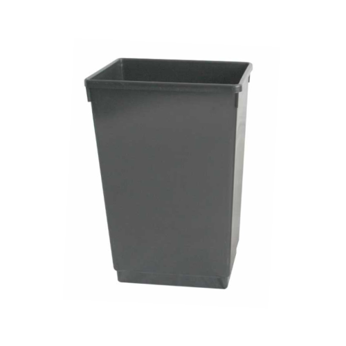 48 Litre Wastebasket, Dark Grey