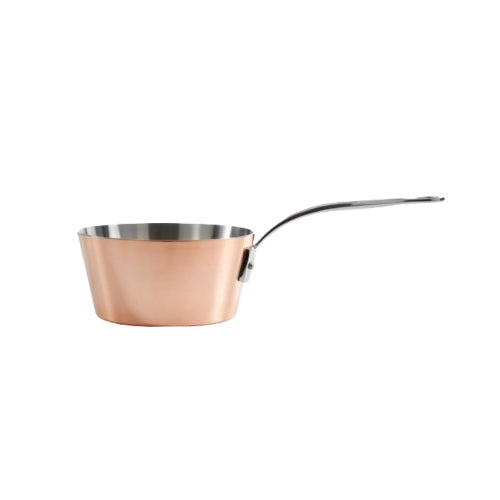 16cm Copper Induction Tapered Saucepan