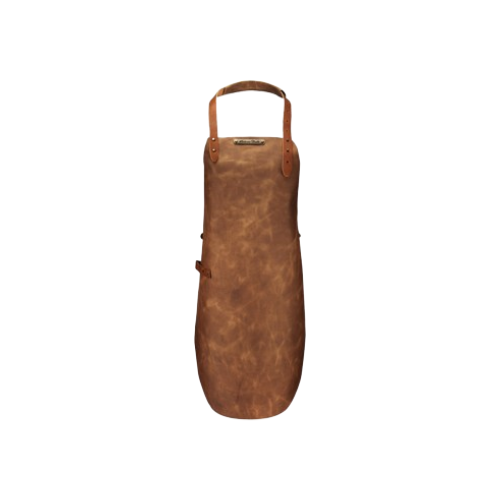 Rustic Classic Leather Apron for Her - Whiskey