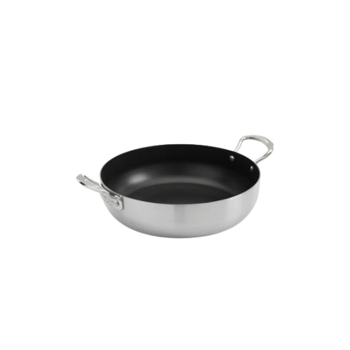 Stainless Steel Tri-ply Non-Stick Chef Pan, with side handles