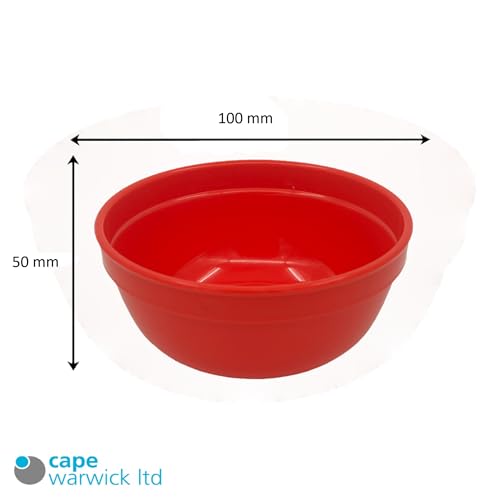 CAPE WARWICK Multi-Use Lotion/Cream Bowl Polypropylene Beauty Care Mixing Bowl Crafting Nail Salon Hair Mixing Bowl Reusable Pack of 10 - Premium Kitchen from CAPE WARWICK - Just £33.24! Shop now at Chabrias Ltd