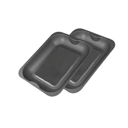 28cm 2X Roasting Baking Tray Pan Small Single Portion Non Stick Made in England - Premium Kitchen from Chabrias Ltd - Just £9.99! Shop now at Chabrias Ltd