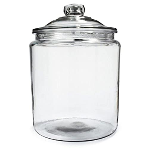 Anchor Hocking Fire-King 1 Gallon Heritage Hill"Baked by Fire-King" Jar - Premium Home from Chabrias Ltd - Just £34.99! Shop now at Chabrias Ltd