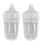 Chabrias Ltd 2 Pack Clear, Wide Spout, Feeding Beakers 200ml with Graduated Measurements in ML and Max Temperature, Spill-Proof, Dishwasher and Microwave Safe, Care Homes, Carers, Reusable UK Made - Premium Kitchen from Chabrias Ltd - Just £8.54! Shop now at Chabrias Ltd