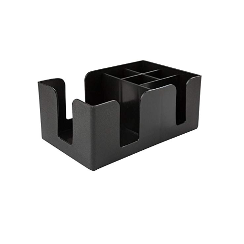 Plastic Bar Organiser, Black