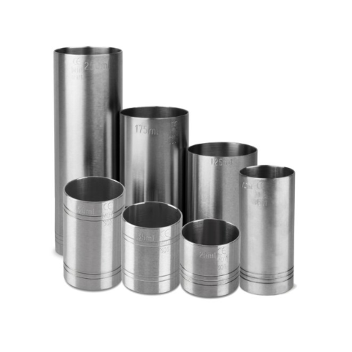 Stainless Steel Thimble Measure, (7-Piece)