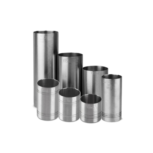 Stainless Steel Thimble Measure, (7-Piece)