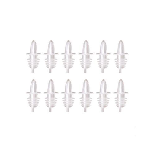 Pack of 12 Opaque Plastic Pourers