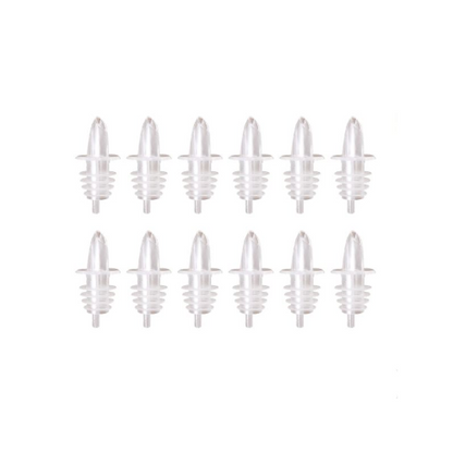 Pack of 12 Opaque Plastic Pourers