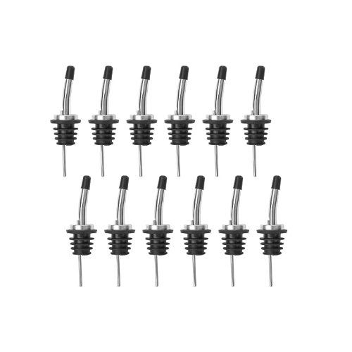 Pack of 12 Speed Pourers, with Dust Caps