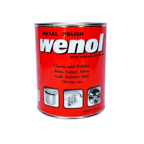 6 x GLANOL Wenol metal polish, 6 x 1000ml tin. - Premium Home from Chabrias Ltd - Just £109.99! Shop now at Chabrias Ltd