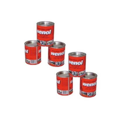 6 x GLANOL Wenol metal polish, 6 x 1000ml tin. - Premium Home from Chabrias Ltd - Just £109.99! Shop now at Chabrias Ltd