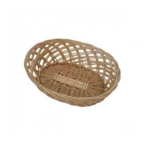 Handwoven Oval Basket Natural 230 x 180 x 90mm | Serving Basket, Food Basket ™ @ Chabrias Ltd - Premium Home from Chabrias Ltd - Just £7.99! Shop now at Chabrias Ltd