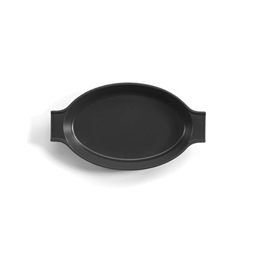 Samuel Groves - Enamel Cast Iron Gratin Dish, 36cm, Black by Chabrias LTD - Premium Kitchen from Chabrias Ltd - Just £44.99! Shop now at Chabrias Ltd