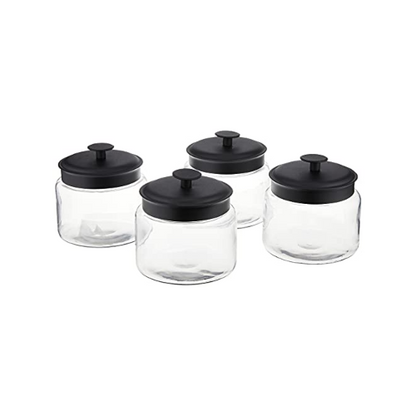 Set of 4 Anchor Hocking Montana Jars, 48oz