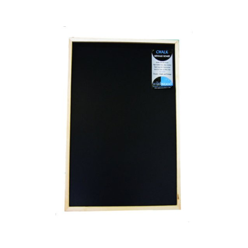 Small 40x60 cm blackboard with Pine bead frame. - Premium Home from Chabrias Ltd - Just £12.99! Shop now at Chabrias Ltd