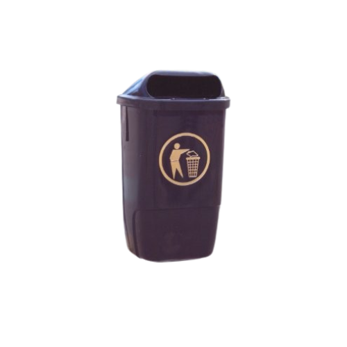 Outdoor Litter Bin, 50L