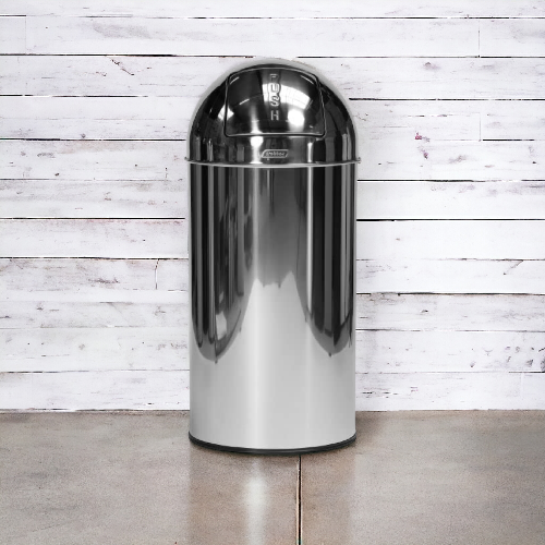 Stainless Steel Outdoor Bin, 40L