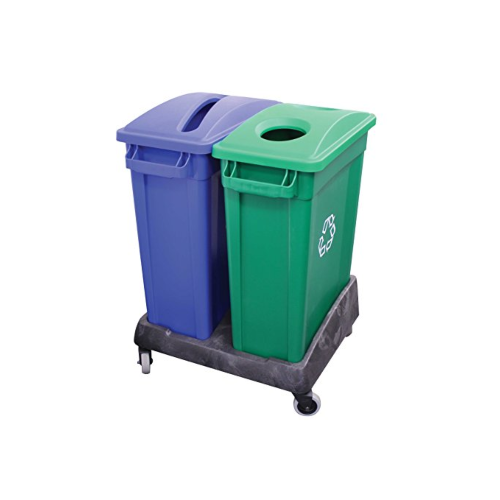 Set of 2 Containers, With Triple Dolly, 87L