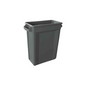 Slim Bin Recycling Container, Rectangular, Plastic 60 Litre - Grey by Chabrias LTD - Premium Home from Chabrias Ltd - Just £39.99! Shop now at Chabrias Ltd