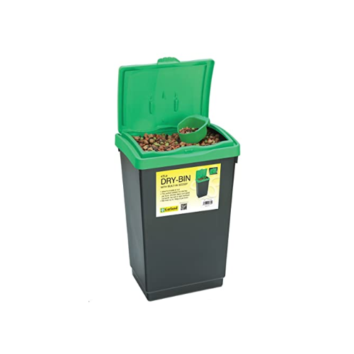 Green Plastic Dry Bin, 47L