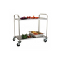 Small Catering Trolley, 2 Tier - Premium Furniture from Chabrias - Just £89.99! Shop now at Chabrias Ltd