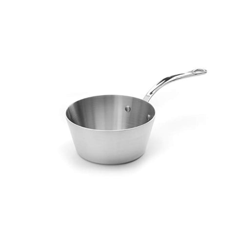 Stainless Steel Tri-Ply Tapered Sauce Pan