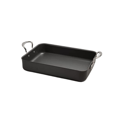 Mermaid Bakeware Hard Anodised Roasting Dish Tray with Classic Handles Made in England - Premium Kitchen from Chabrias Ltd - Just £87.50! Shop now at Chabrias Ltd