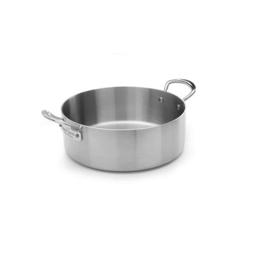 Stainless Steel Saute Pan, With Side Handles, 26cm