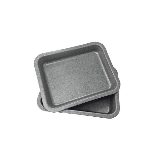 Dual British 23cm Non-Stick Oven Trays